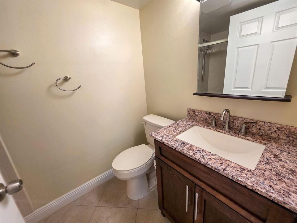 Secondary bathroom