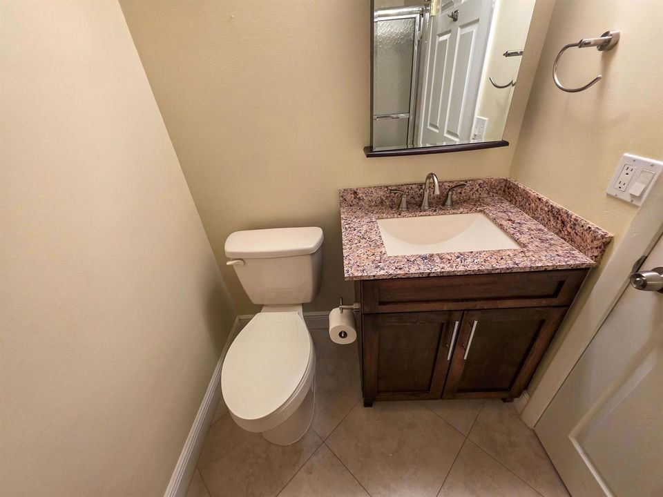 Secondary bathroom
