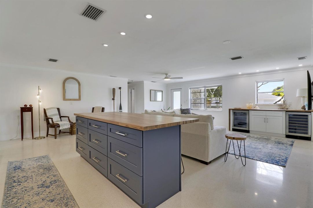 Kitchen -Living area
