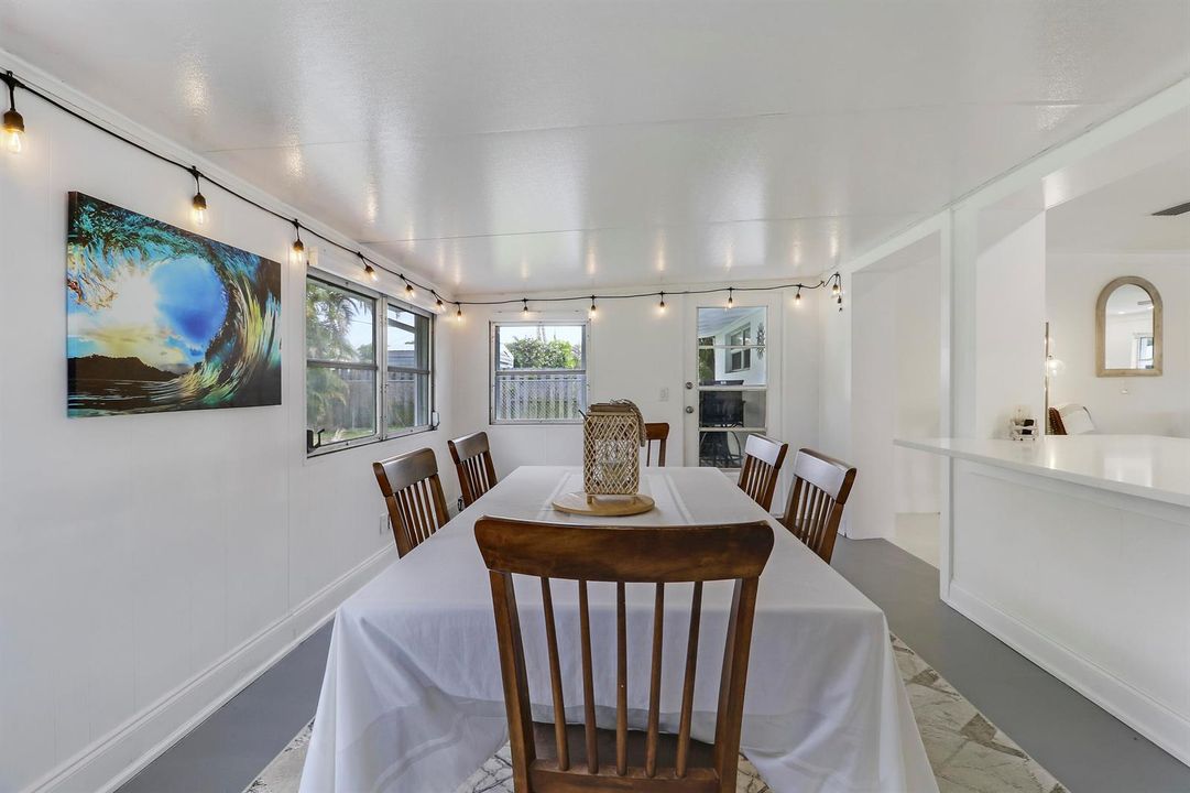 Dining area