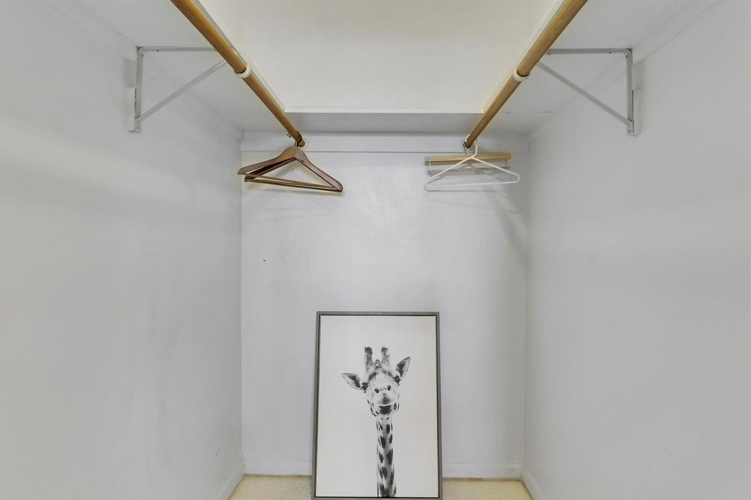 Master bedroom closet