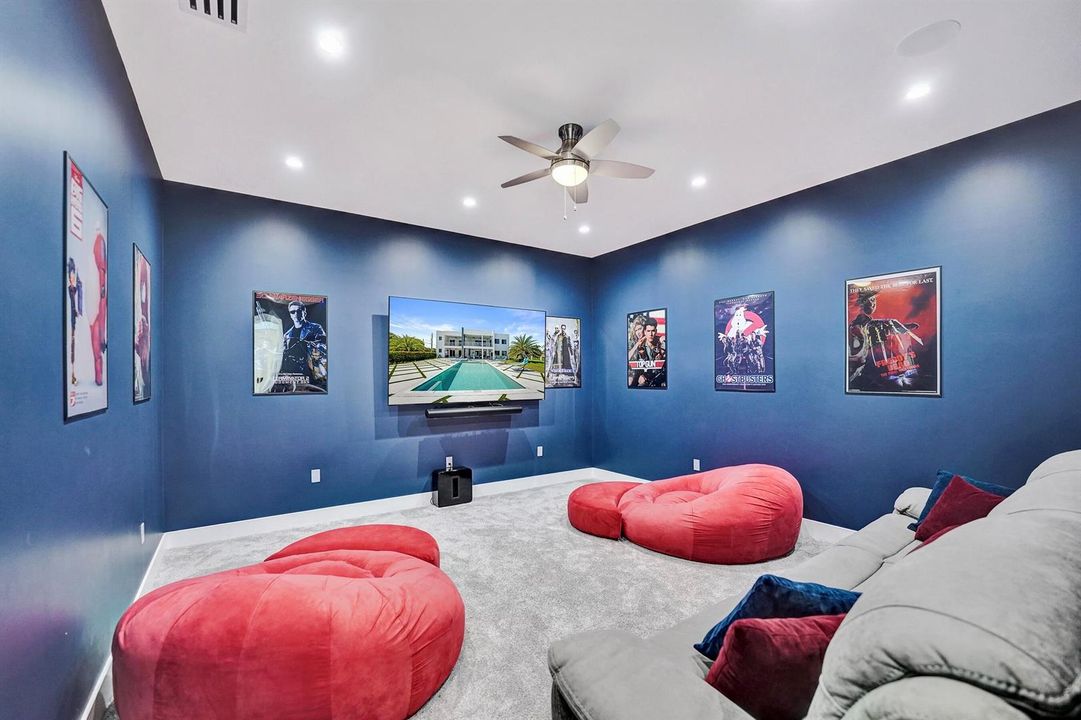 Theater room
