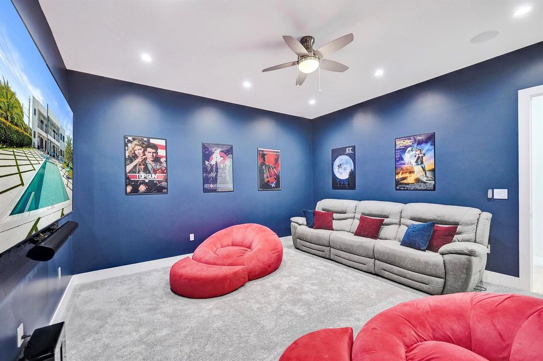 Theater room