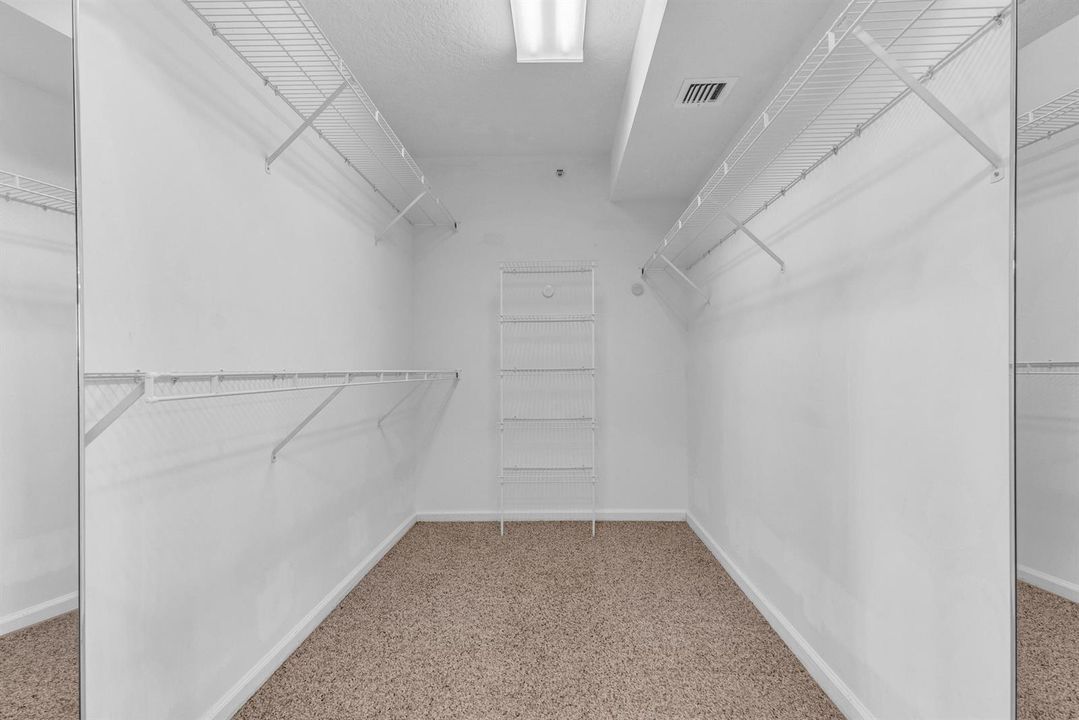 Primary Walk-in Closet