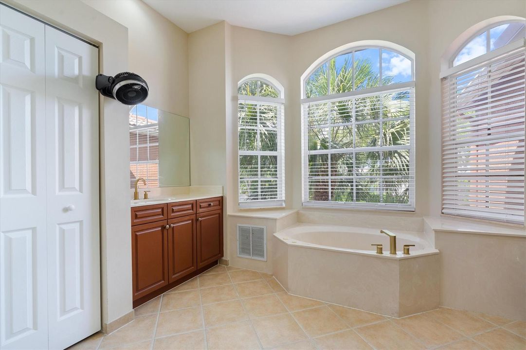 Master bathroom