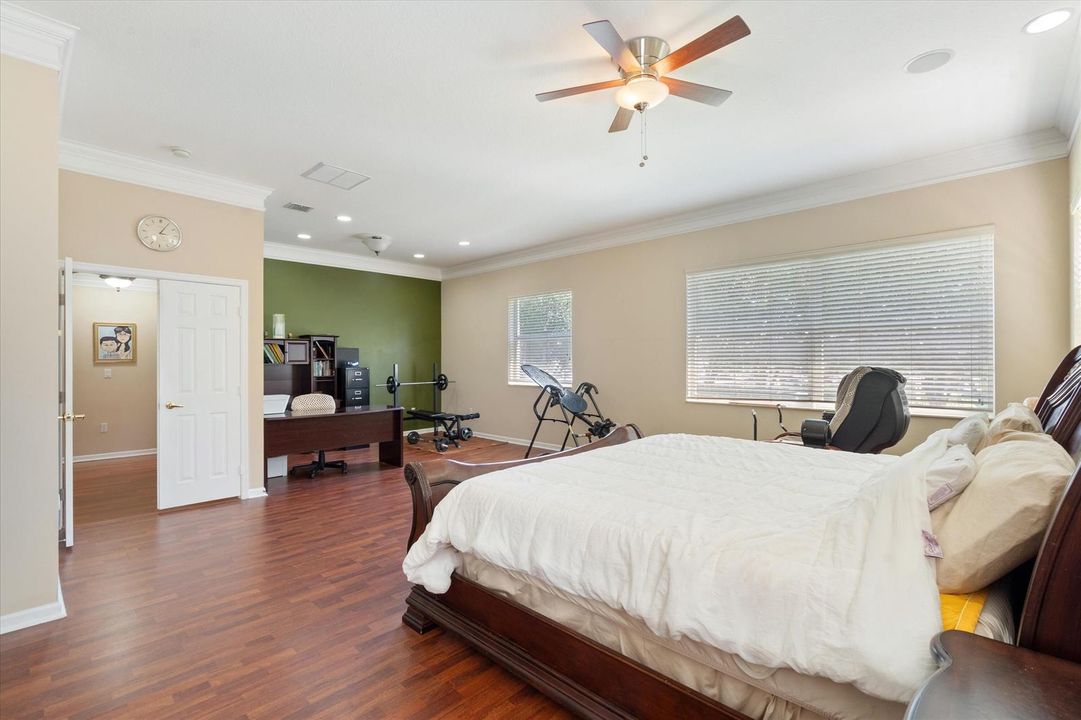 Vast master room