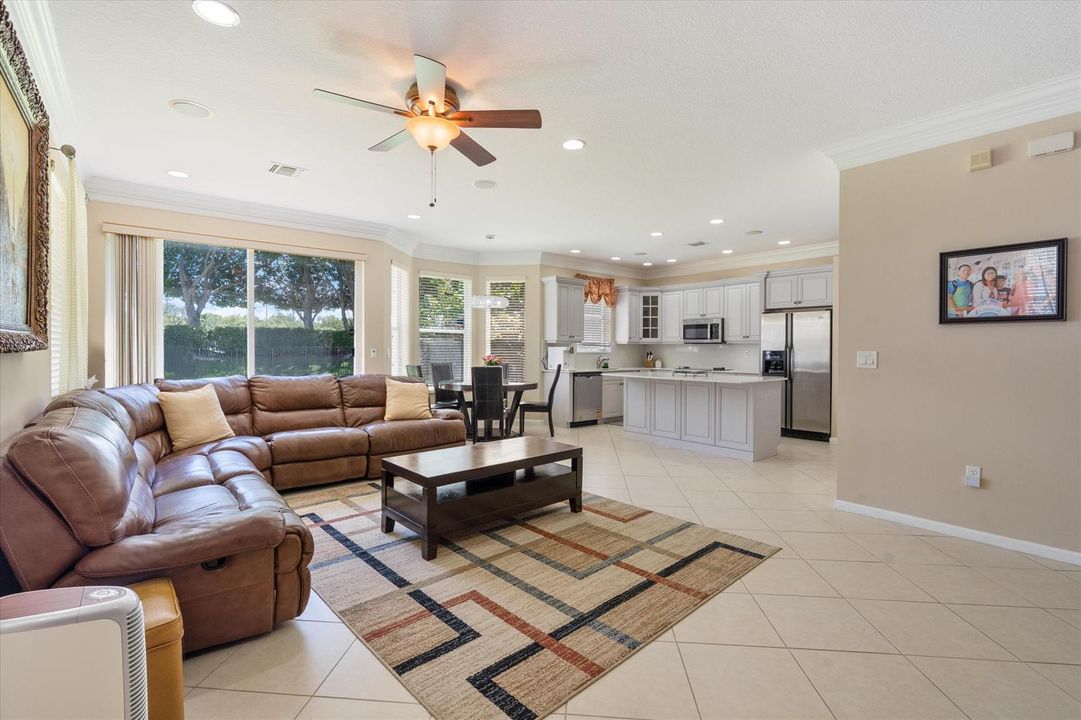Family room & kitchen