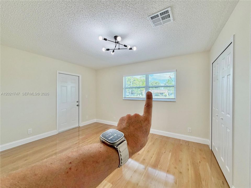 First bedroom