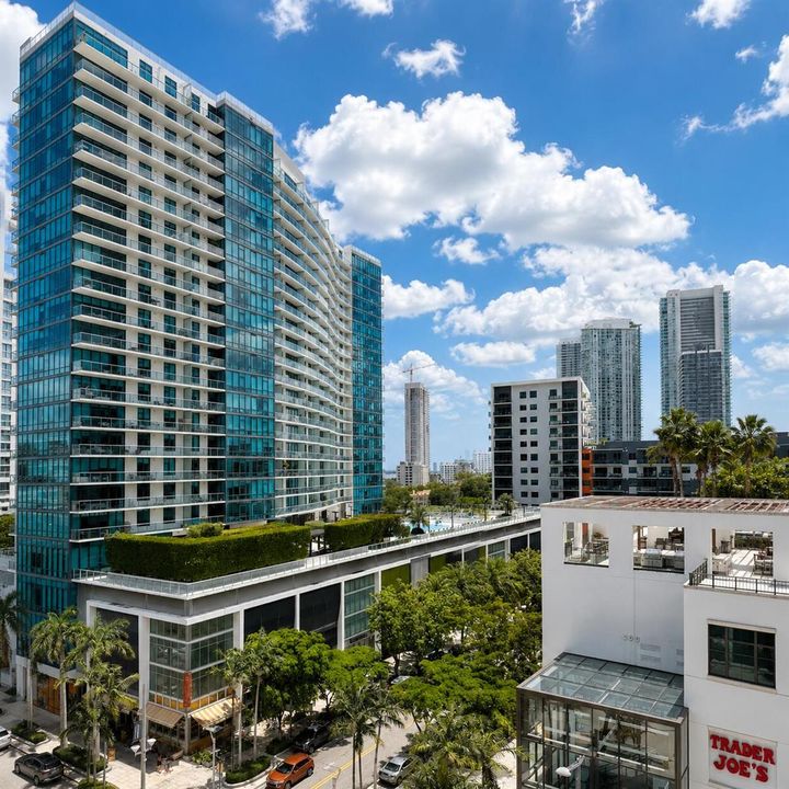 Modern urban skyline View