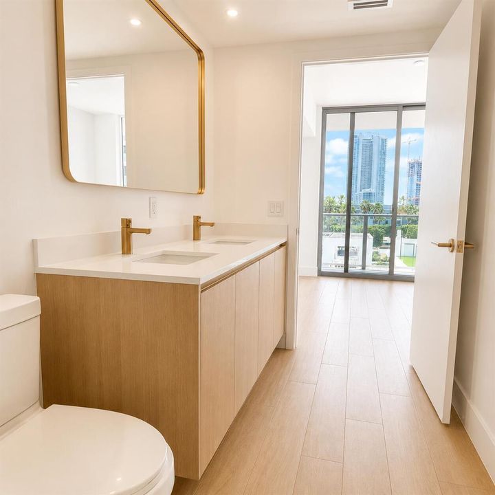 Master Bathroom view