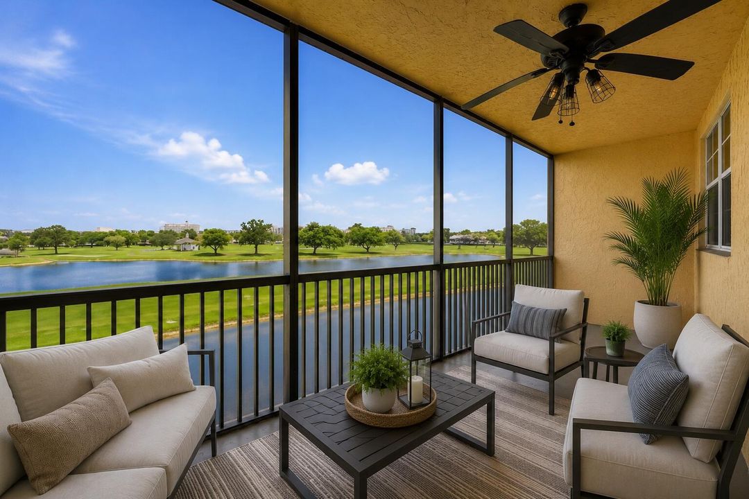Screen Enclosed Balcony