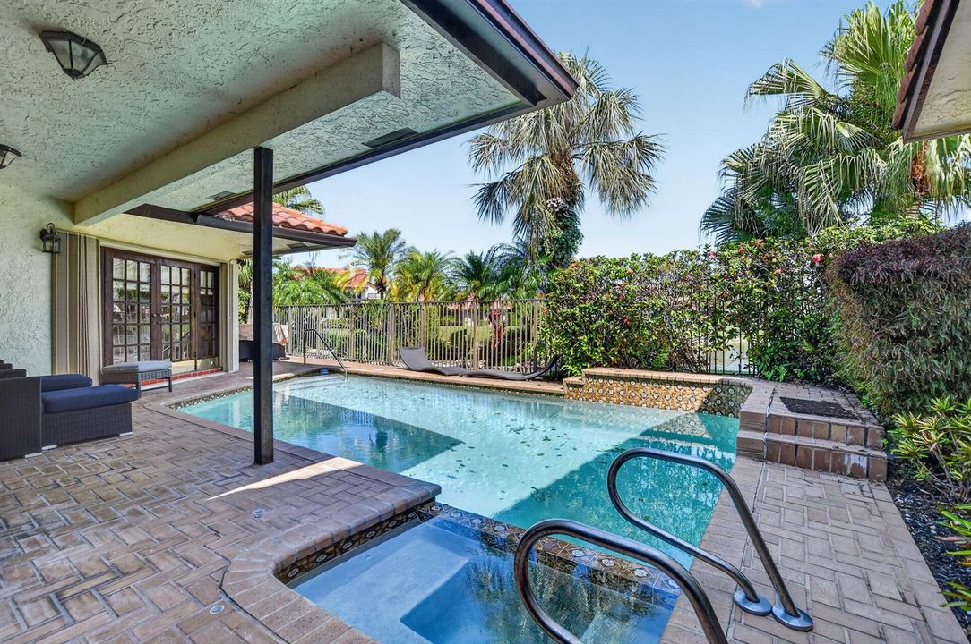Pool area