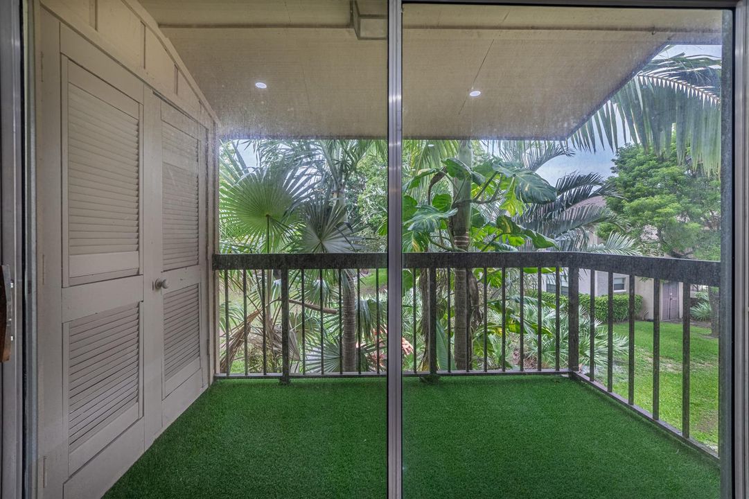 Storage room and Balcony