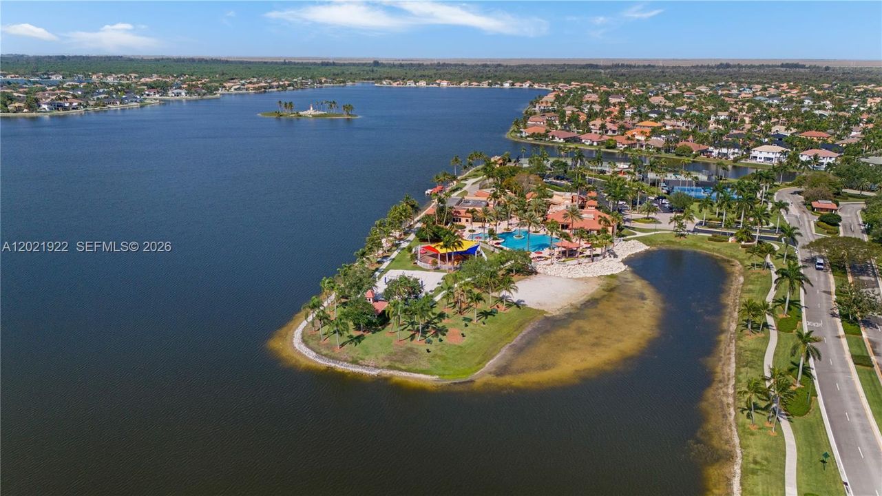 AERIAL VIEW OF SOCIAL AREAS