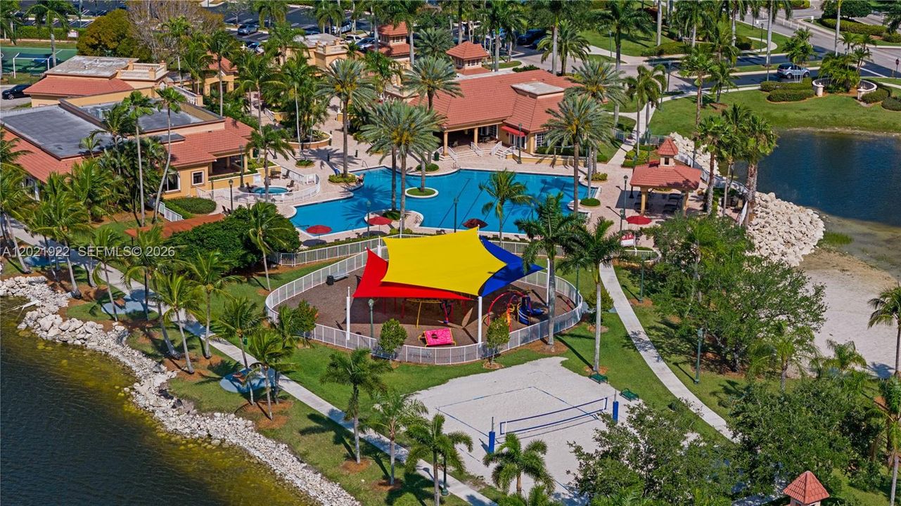 AERIAL VIEW OF SOCIAL AREAS