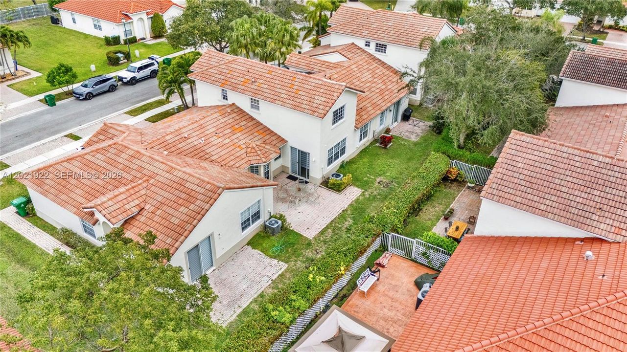 REAR AERIAL VIEW