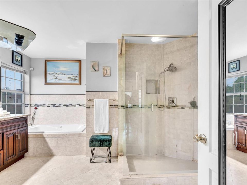 Separate Tub and Shower