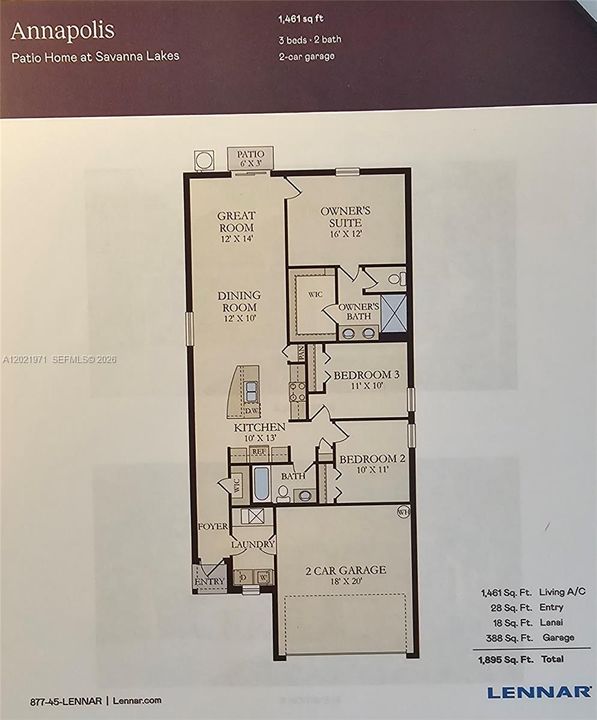 For Rent: $2,200 (3 beds, 2 baths, 1448 Square Feet)