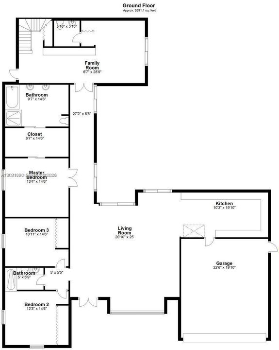 В аренду: $12,000 (5 спален, 3 ванн, 2948 Квадратных фут)