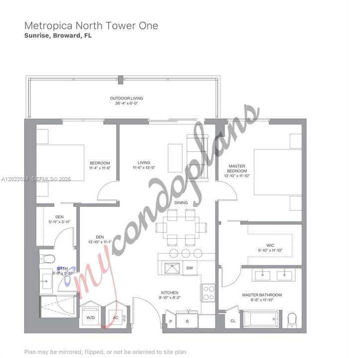 For Sale: $449,000 (2 beds, 2 baths, 1026 Square Feet)