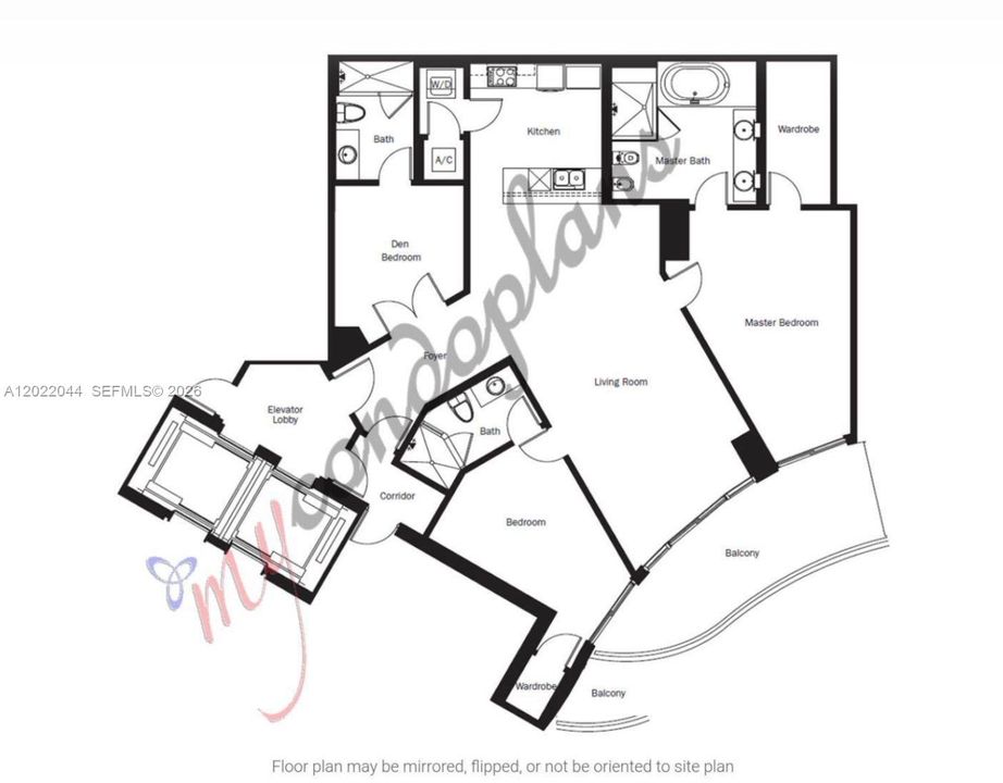 В аренду: $9,500 (3 спален, 3 ванн, 2084 Квадратных фут)