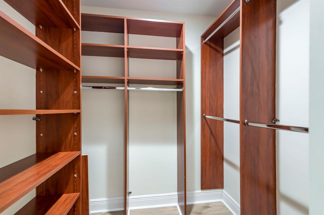 Walk in closets