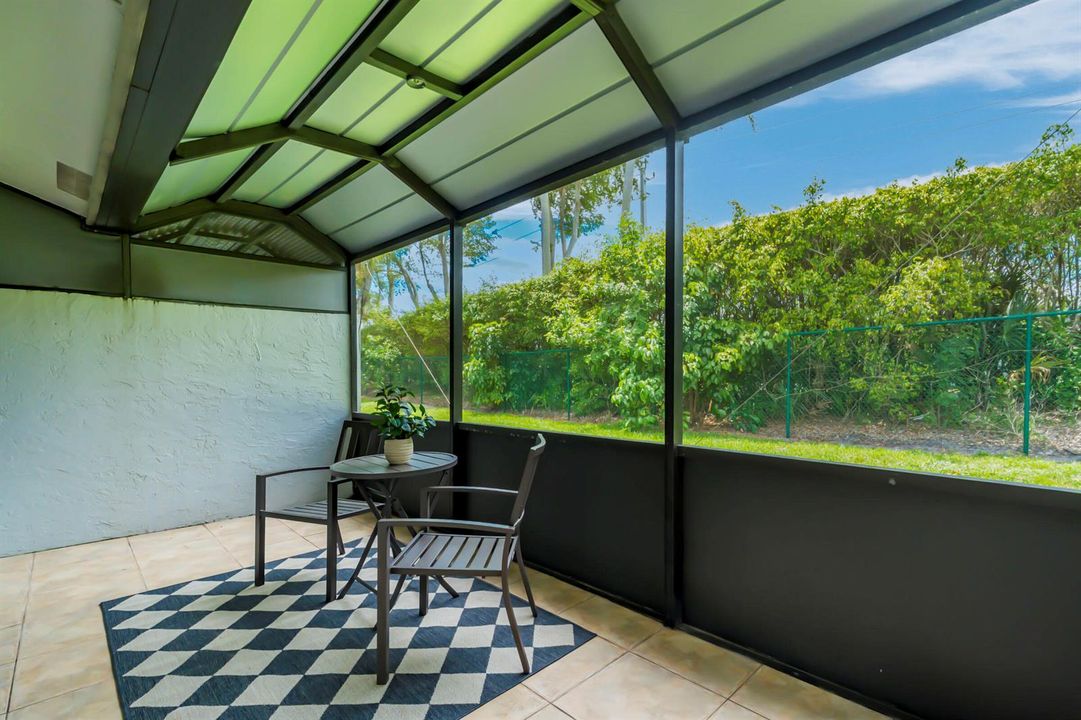 screened patio