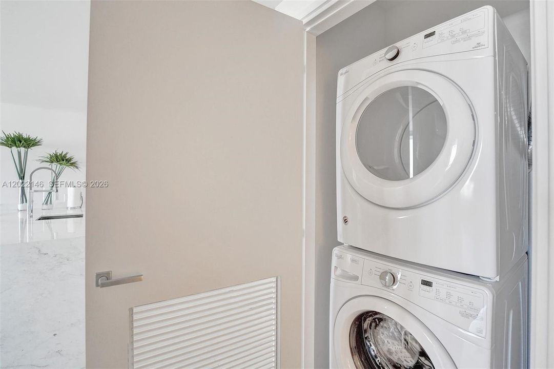 Washer and Dryer in Unit
