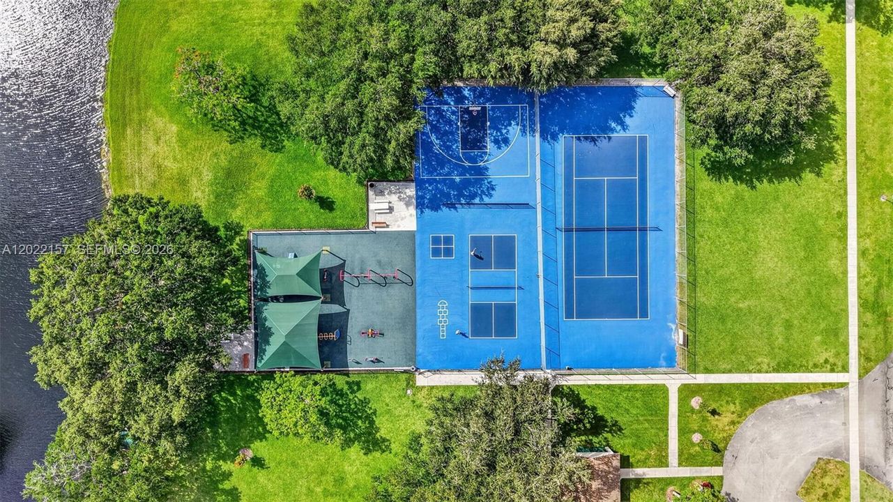 Tennis, Pickleball, Basketball Courts and Child Play Area!