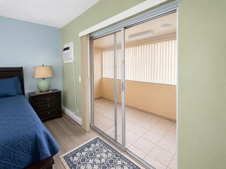 Bedroom to Patio