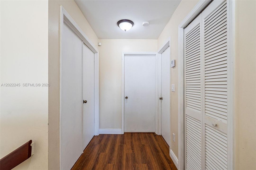 to bedrooms