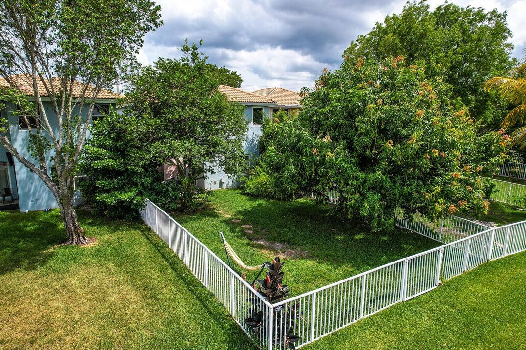 Aerial corner backyard