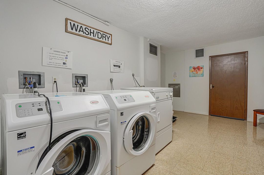 Laundry on the floor