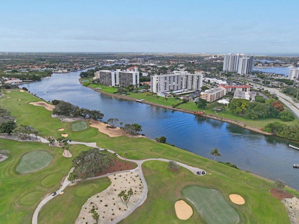 Aerial from Golf course