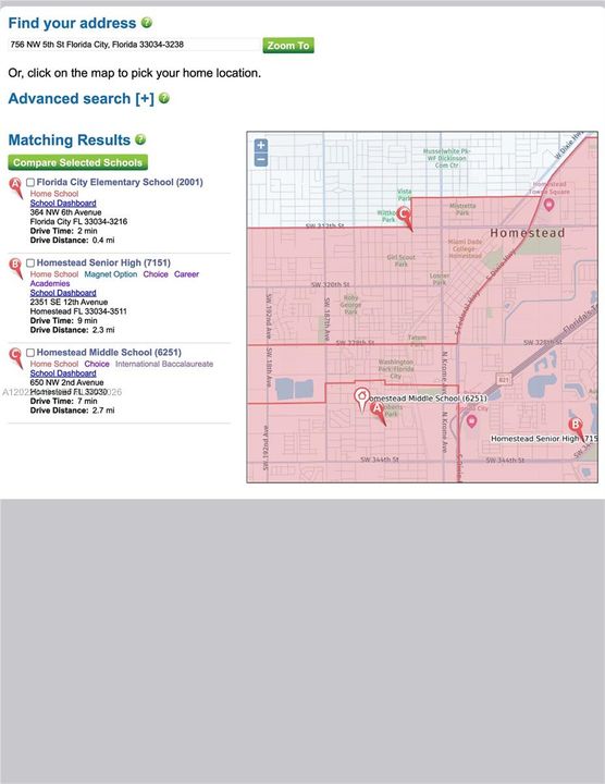 Schools Map
