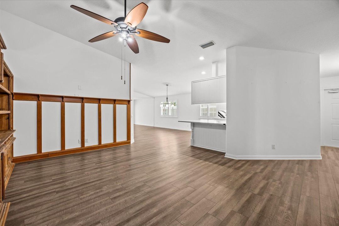 Open concept living