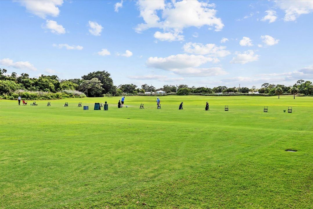 Florida club driving range