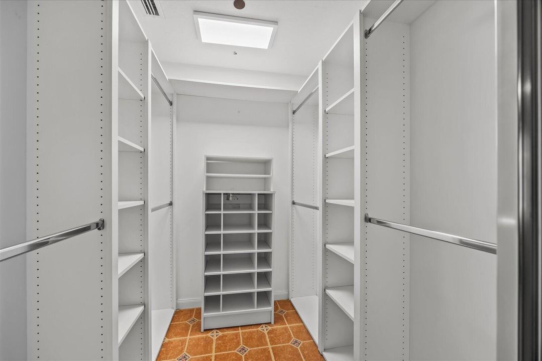 Master closet