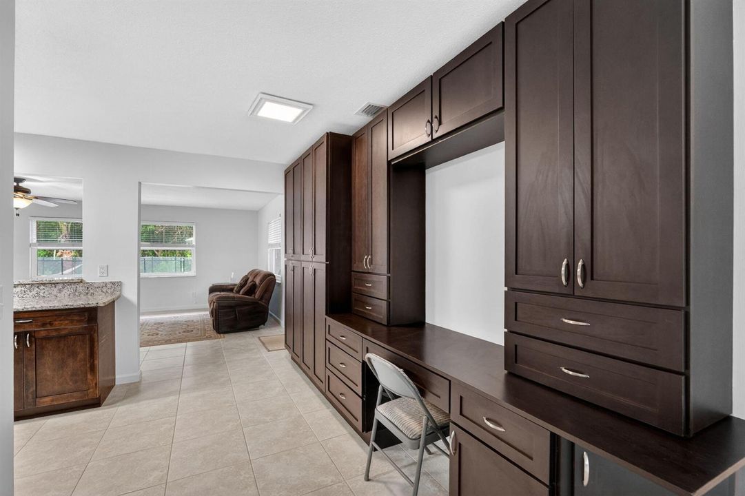 Custom built in kitchen