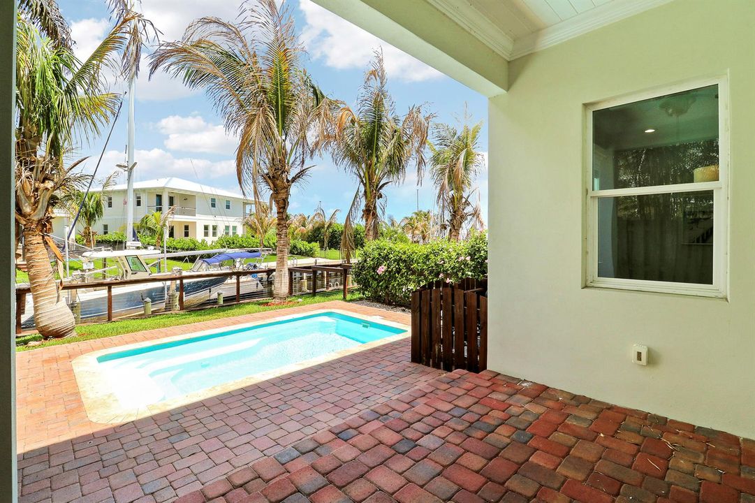 back patio/pool