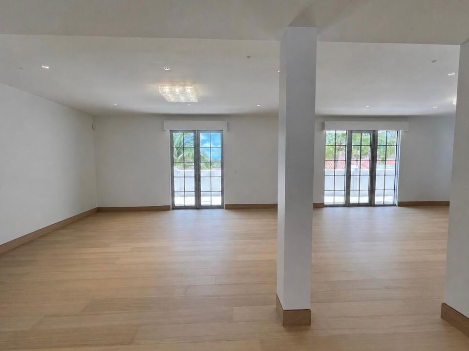 Living Space without furnishings