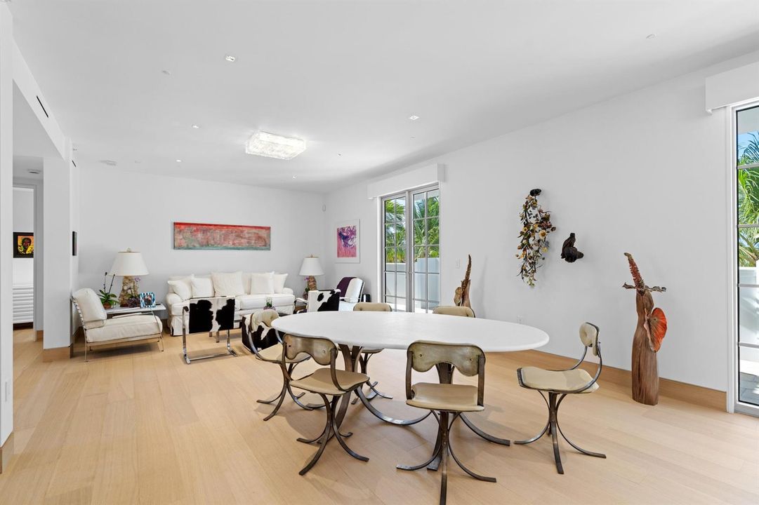 Dining and Living Area