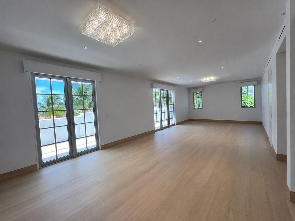 Living Space without furnishings