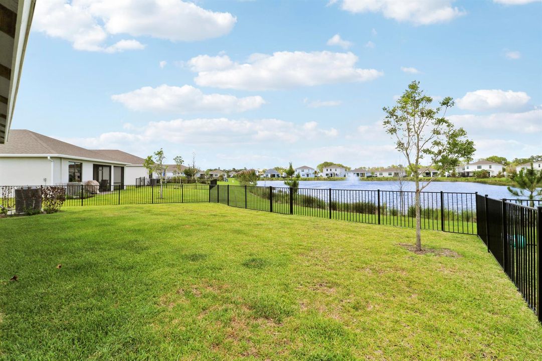 Fenced Yard