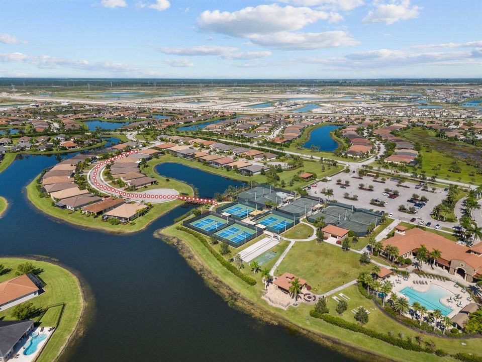 VITALIA COURT DRONE VIEW