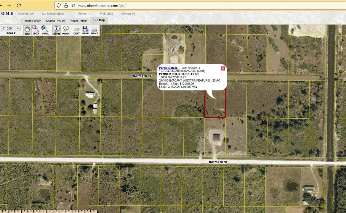 18668 NW 258th St - PROPERTY APPRAISER W