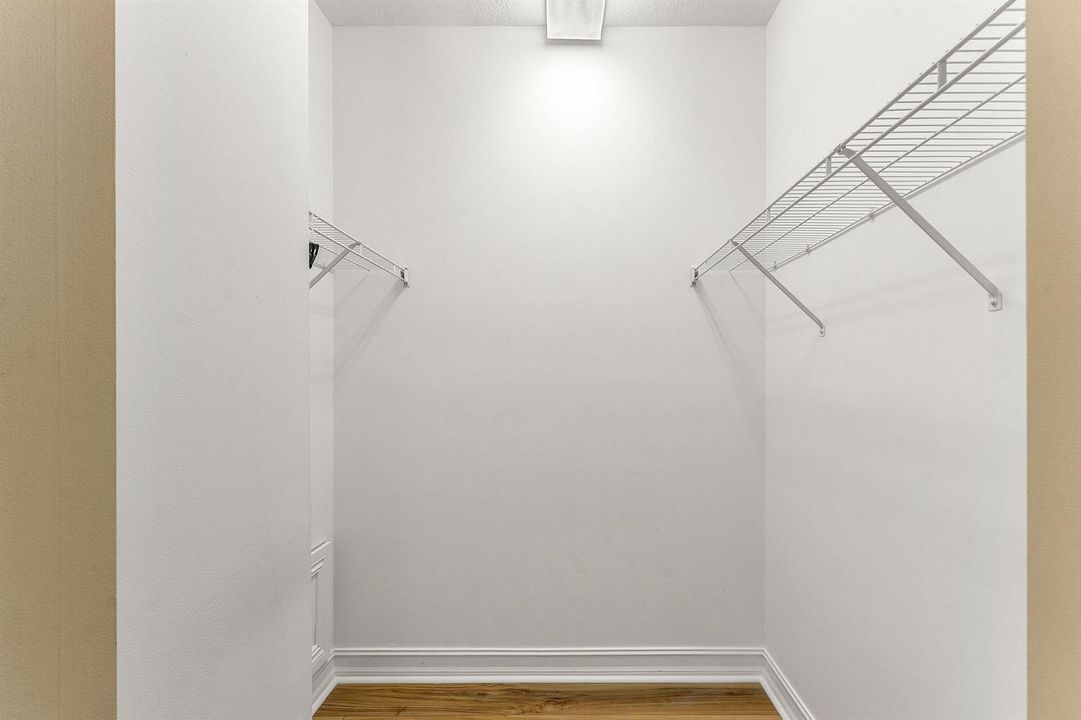 Double walk in Closet