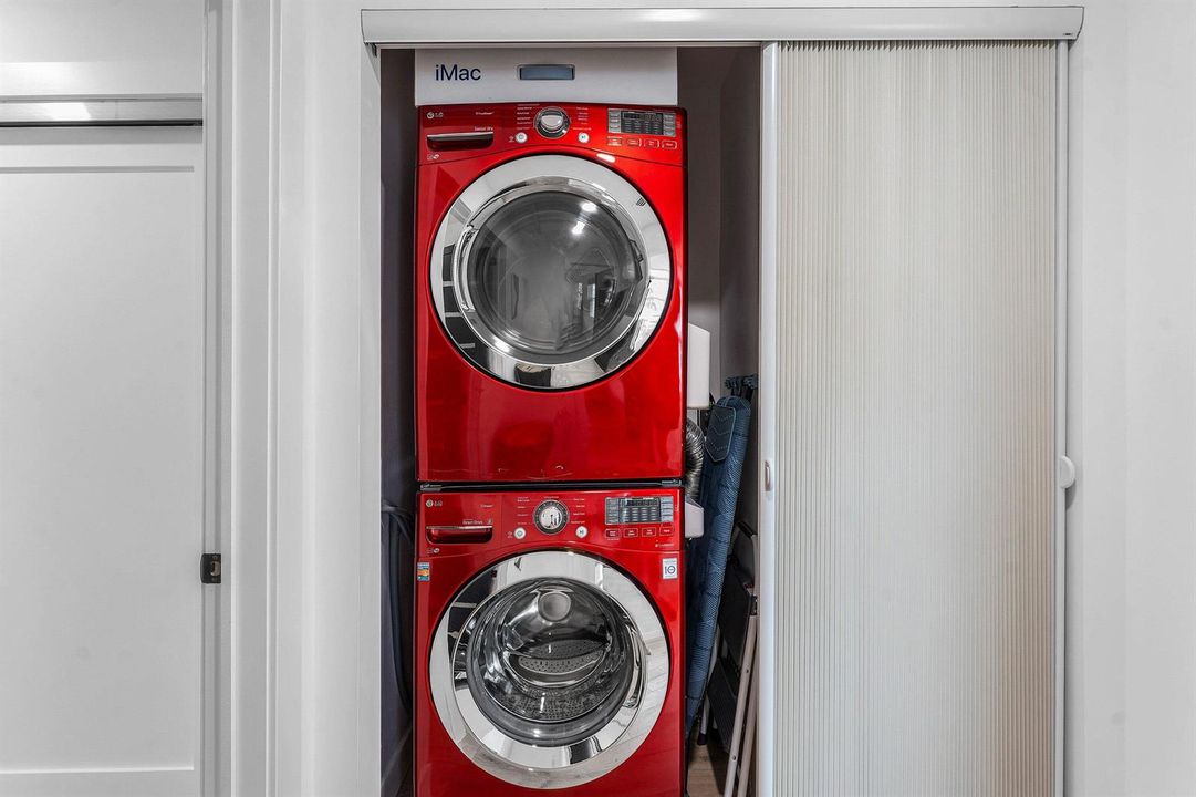 Upper Hallway Laundry