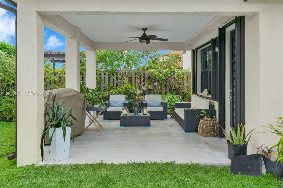 Backyard Patio
