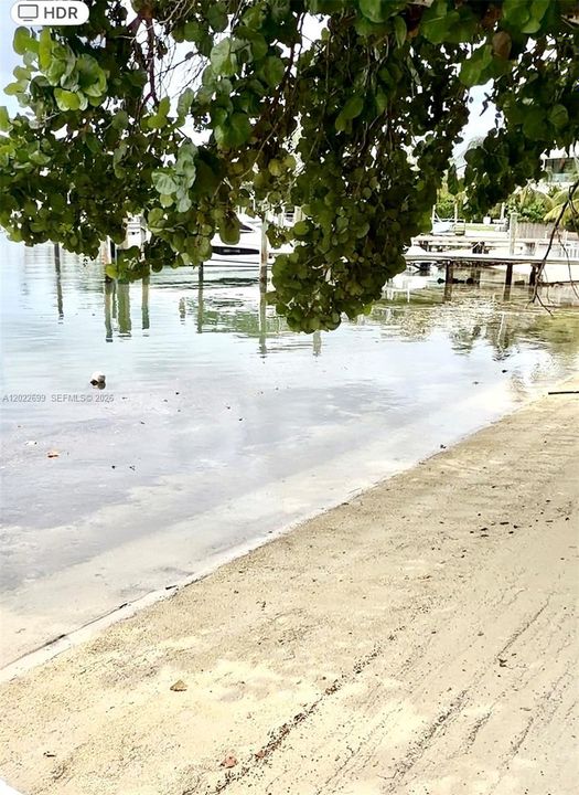 private beach
